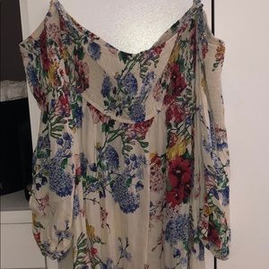 Zara floral dress